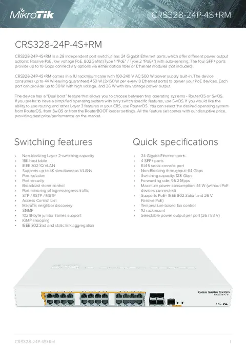 Brochure PDF first page