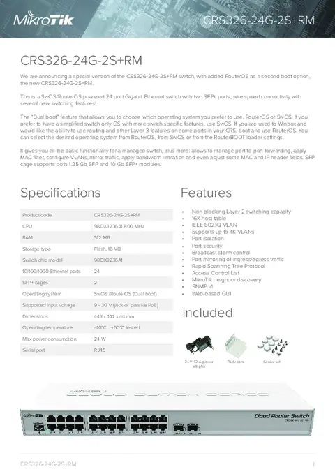 Brochure PDF first page