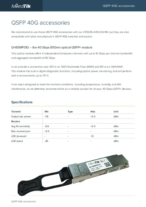 Brochure PDF first page