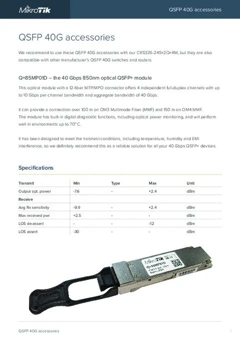 Brochure PDF first page