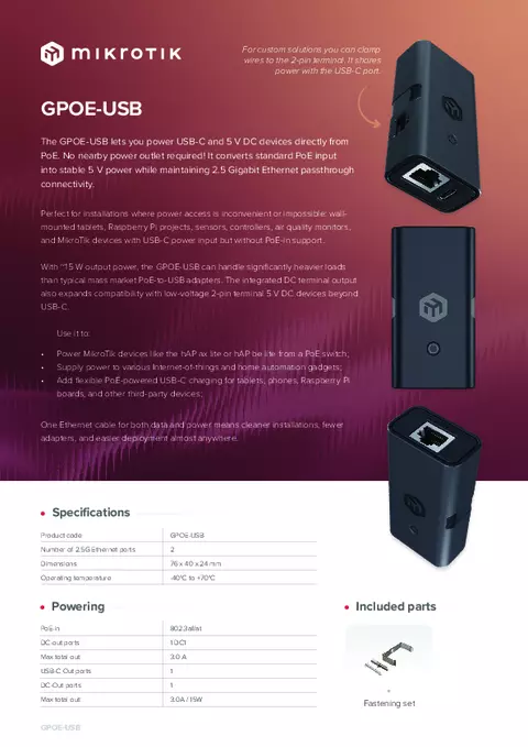 Brochure PDF first page