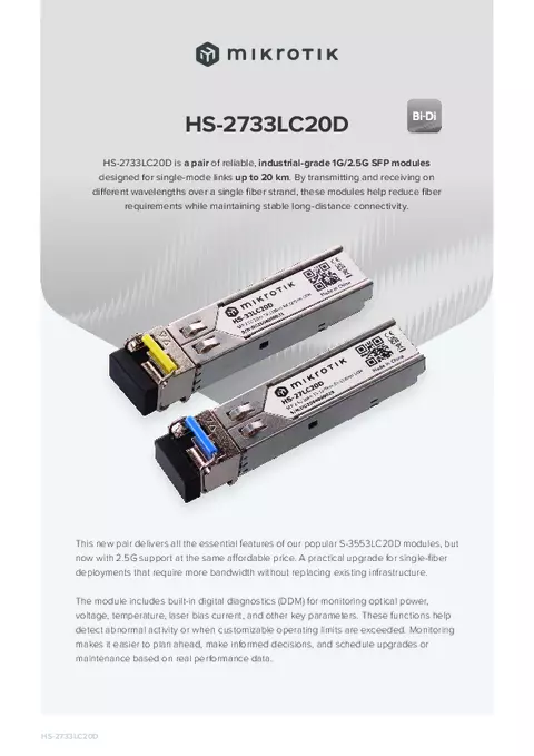 Brochure PDF first page