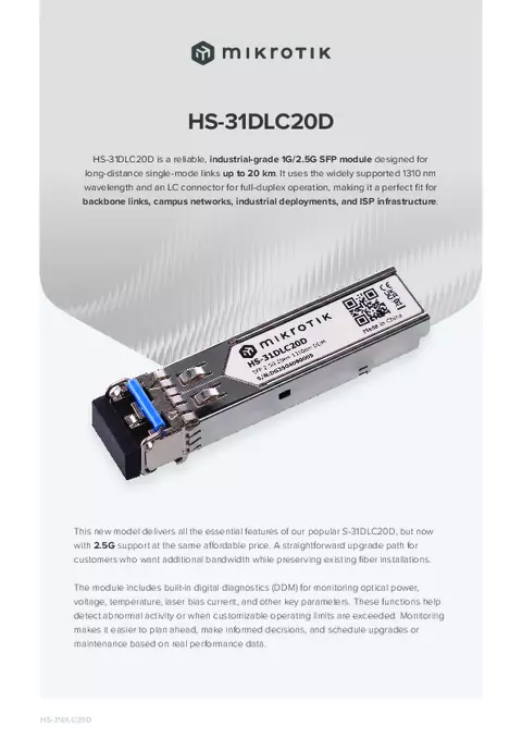 Brochure PDF first page