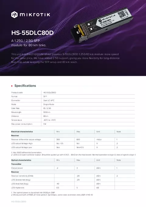 Brochure PDF first page