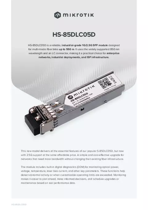 Brochure PDF first page