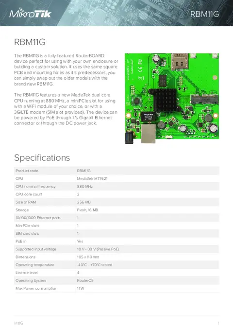 Brochure PDF first page