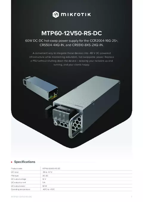Brochure PDF first page