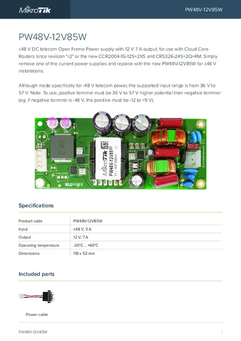 Brochure PDF first page