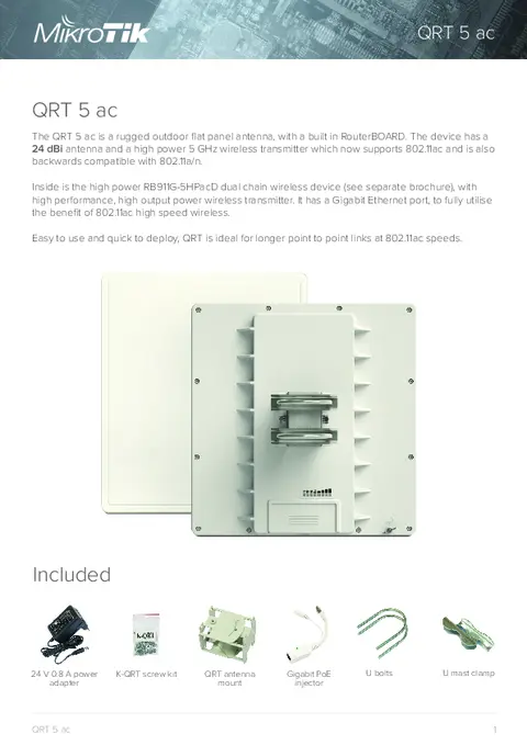 Brochure PDF first page