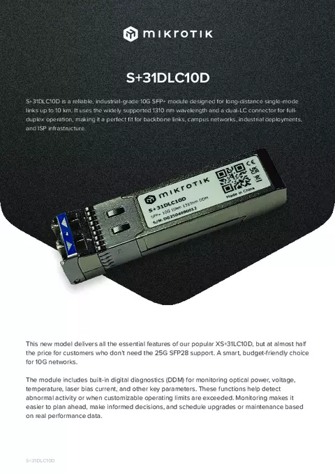 Brochure PDF first page