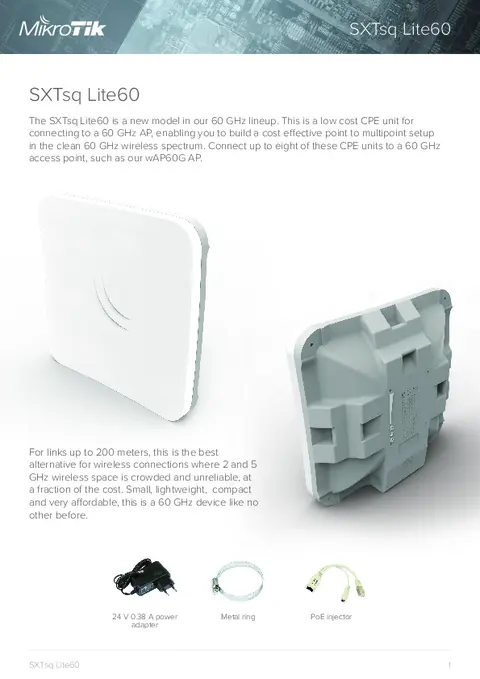 Brochure PDF first page