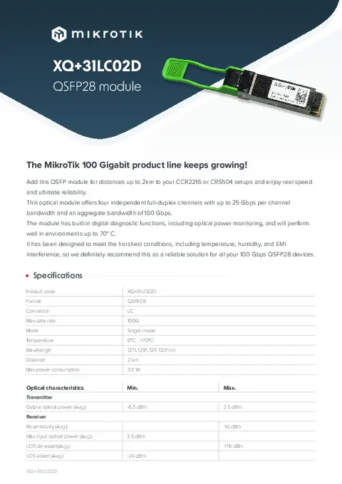 Brochure PDF first page