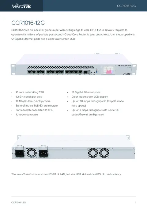 Brochure PDF first page