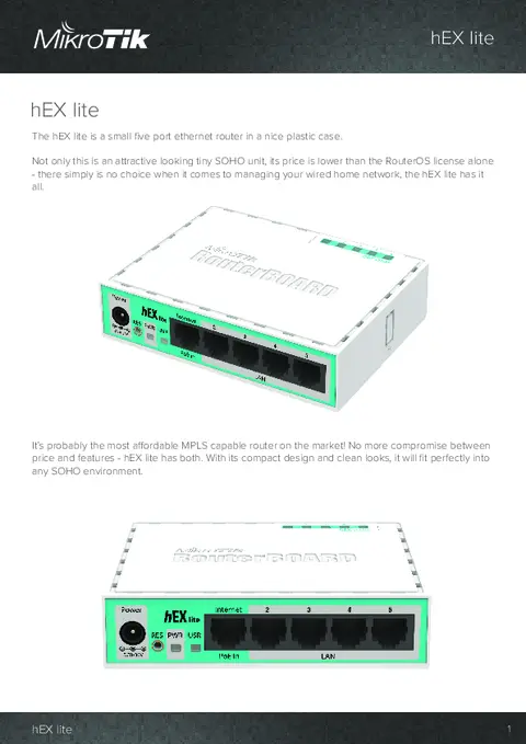 Brochure PDF first page