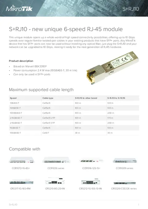 Brochure PDF first page