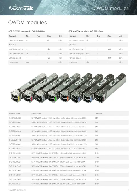 Brochure PDF first page