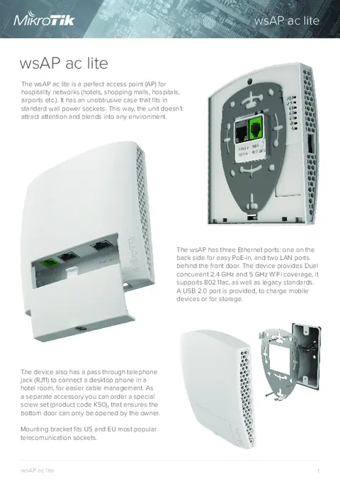 Brochure PDF first page