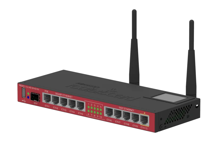 MikroTik · RB2011UiAS-2HnD-IN