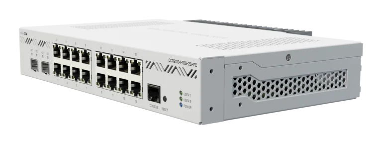 ルーター・ネットワーク機器 MikroTik CCR2004-16G-2S+PC MikroTik · CCR2004-16G-2S+PC