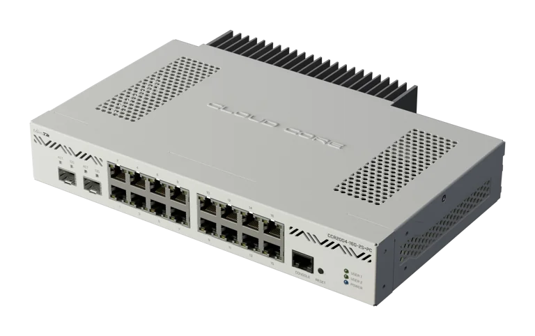 MikroTik · CCR2004-16G-2S+PC