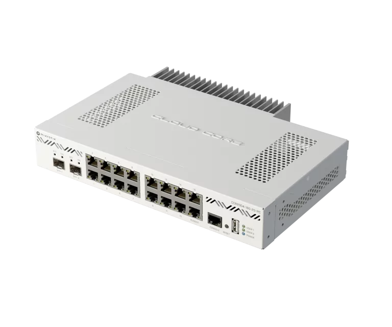MikroTik · CCR2004-16G-2S+PC